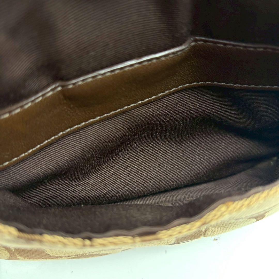 コーチ ハンドバッグ ソーホー パッチワーク y2k 茶 10088