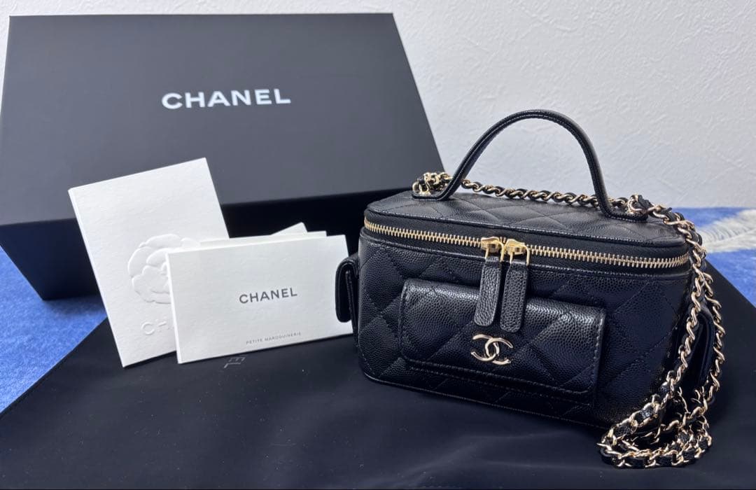 CHANEL 希少バニティバッグ　ショルダーバッグ