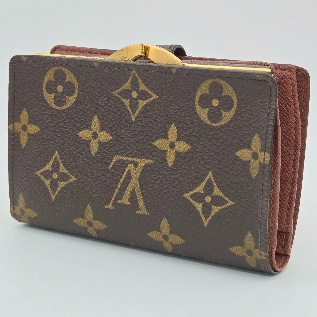 新型 ルイヴィトン ポルトフォイユ ヴィエノワ モノグラム がま口 二