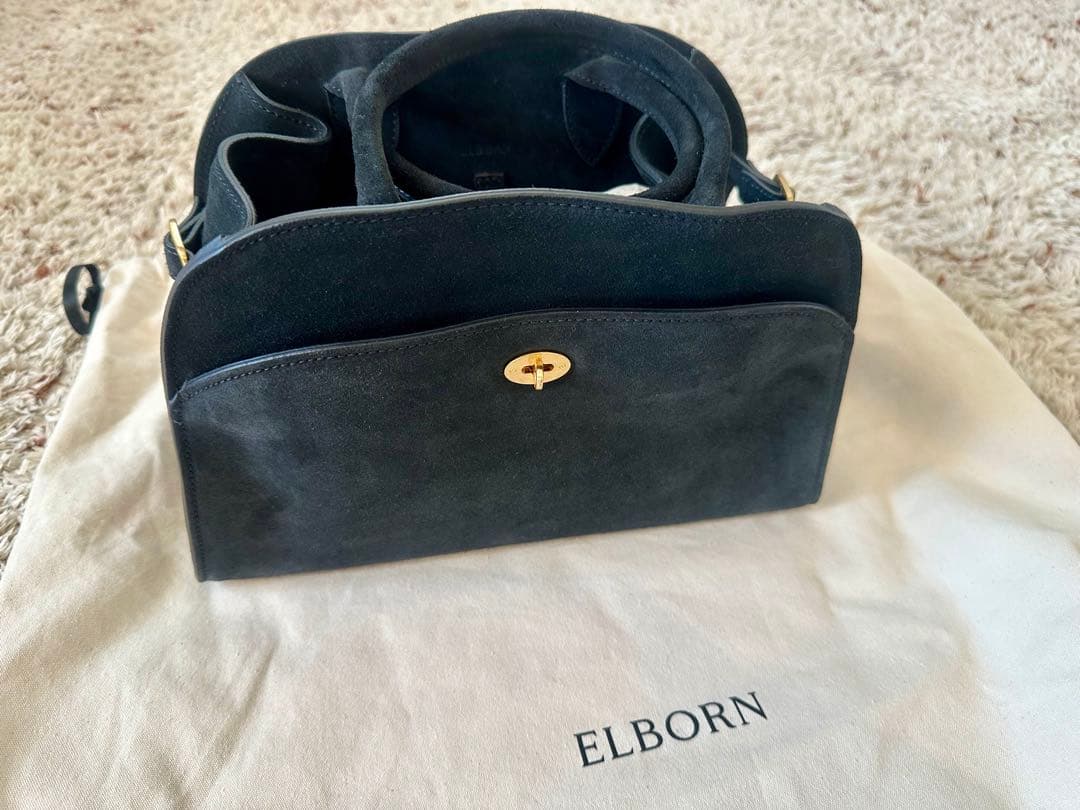 トイトイ様専用】ELBORN Momet Suede Mini Bag バッグ - メルカリ