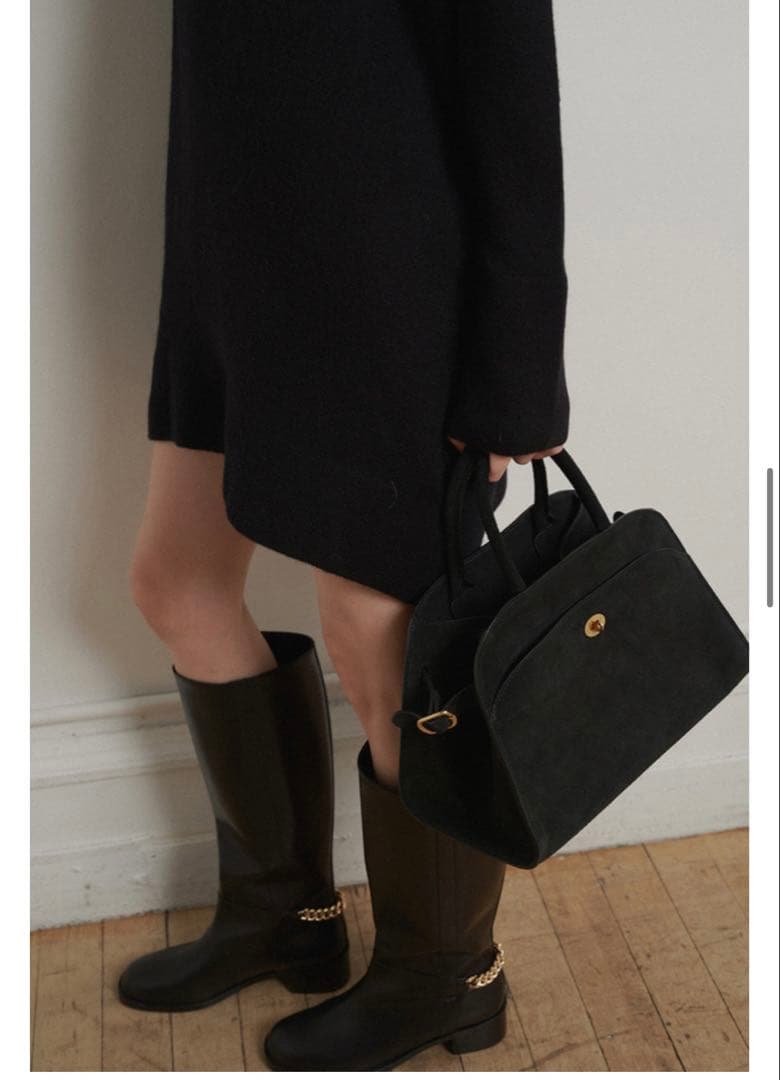 トイトイ様専用】ELBORN Momet Suede Mini Bag バッグ - メルカリ