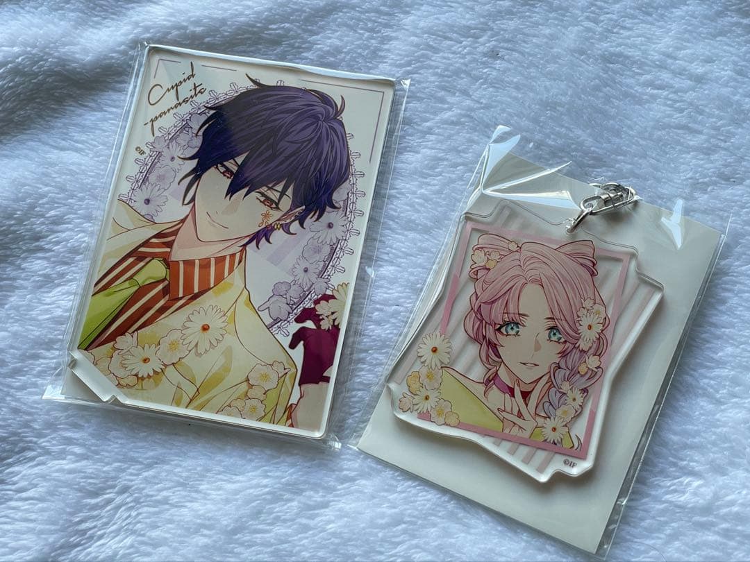 オトメイト 夏の市 キュピパラ アクスタ 幼少 アラン 缶バッジ