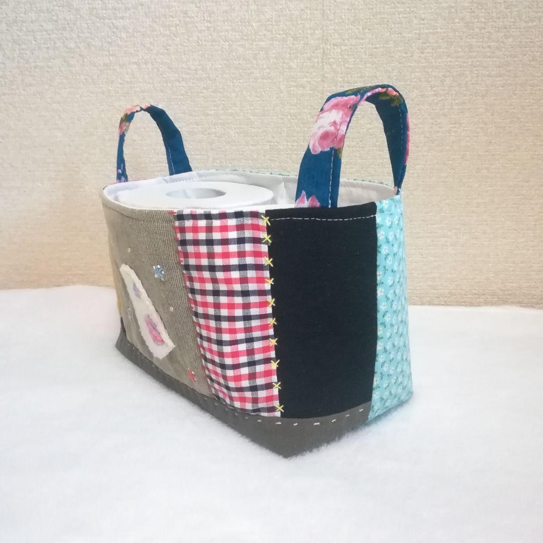 40 ハンドメイド リメイク 布バスケット ファブリックバスケット 小物