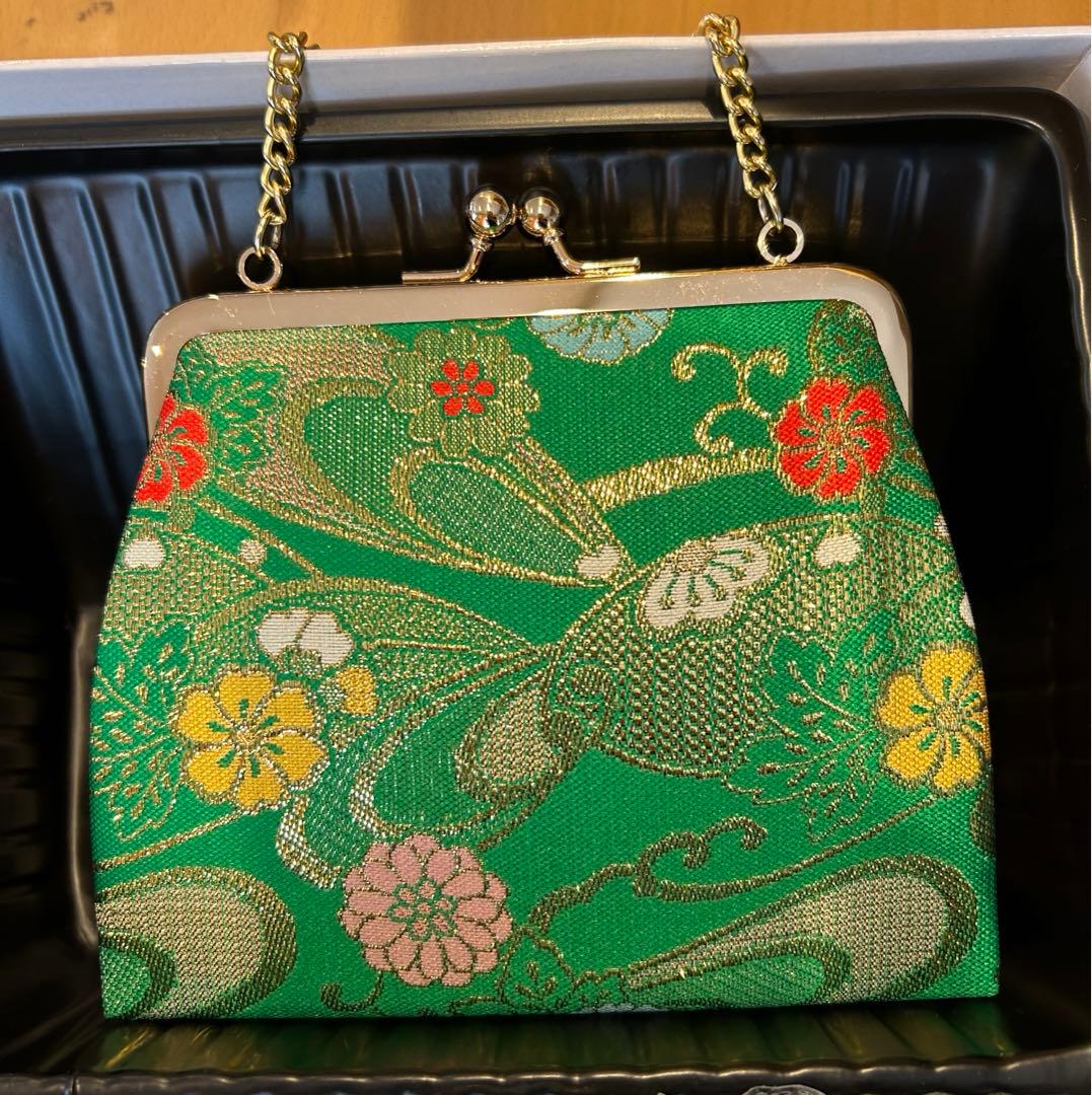 定価20900円　七五三 結び帯　箱せこセット 緑