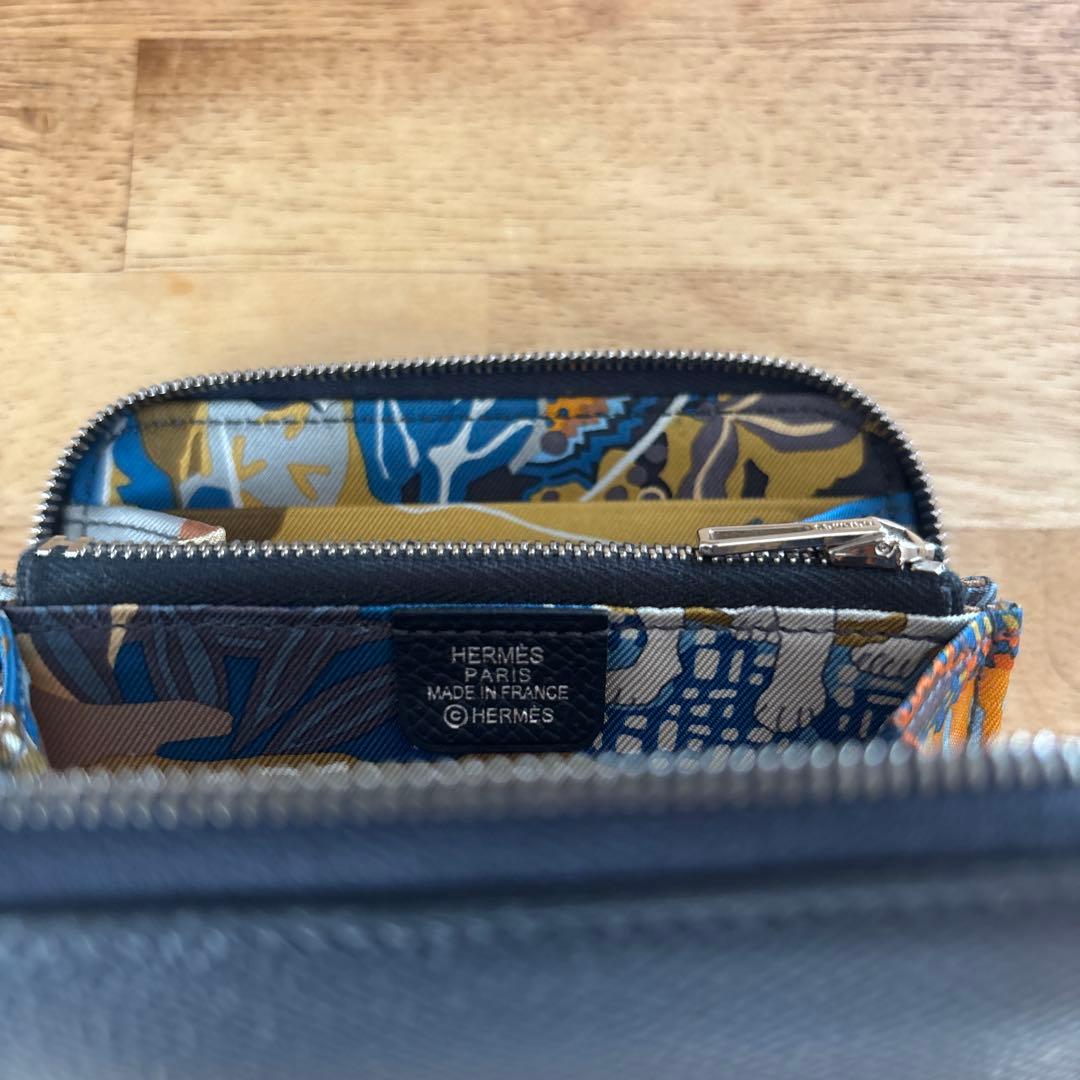 週末値引き⭐︎エルメス HERMES シルクイン アザップ コンパクト