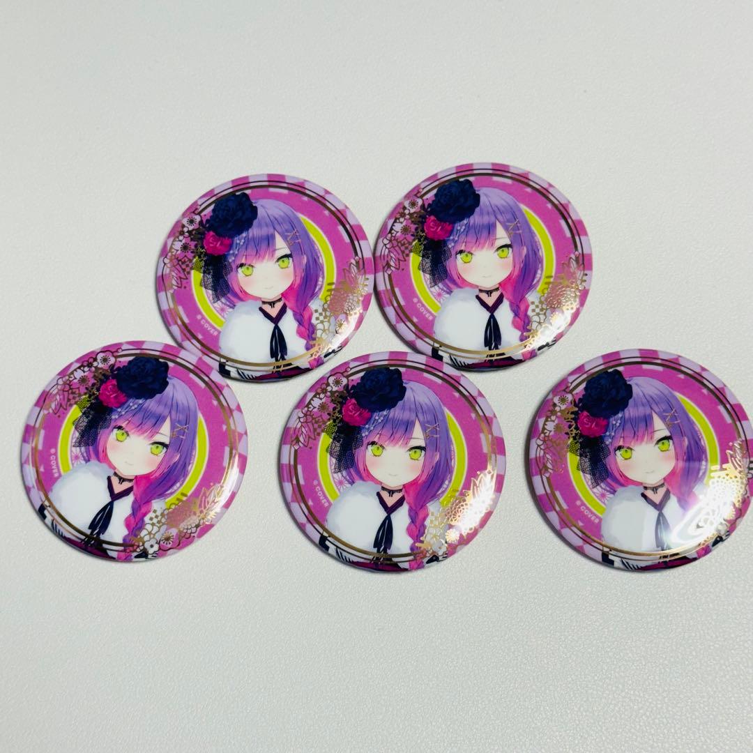 常闇トワ ホロライブ 箔押し缶バッジ 正月衣装ver.