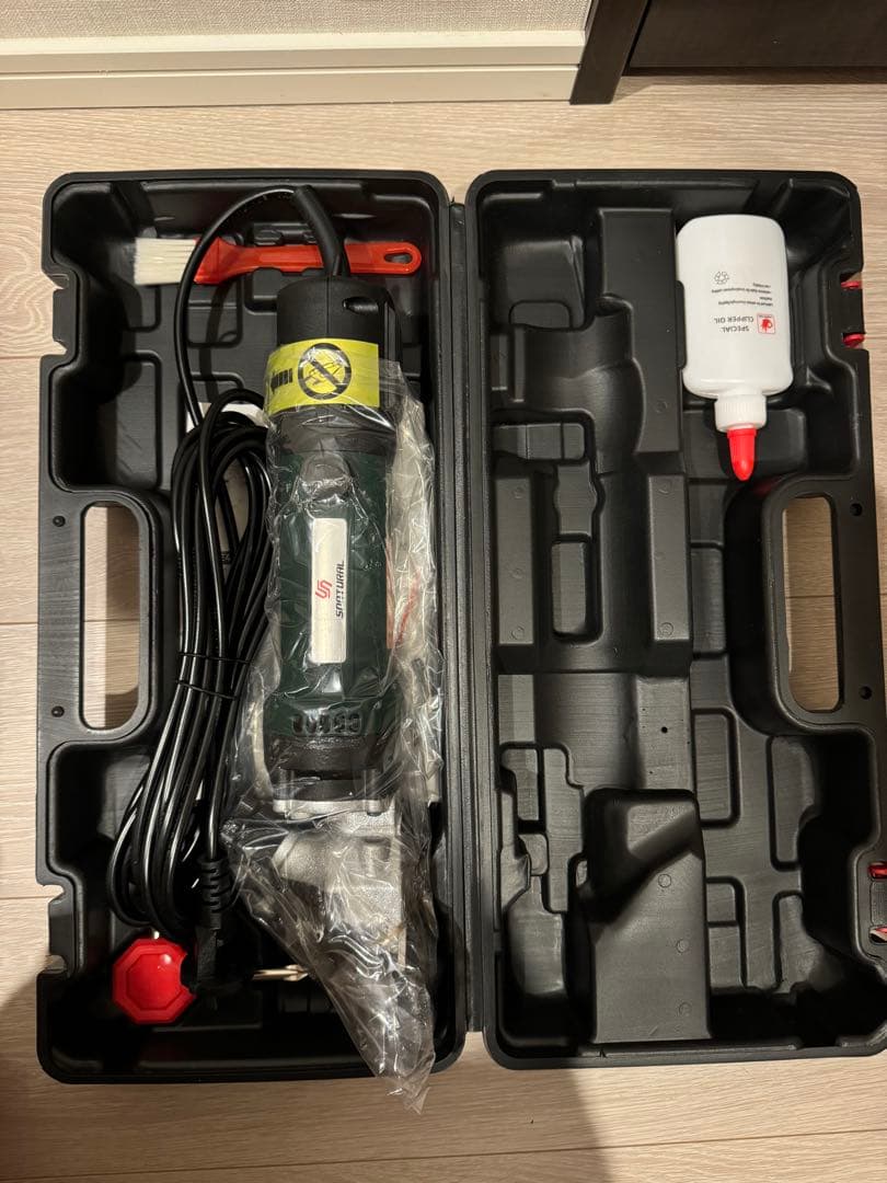 羊バリカン 羊の毛刈り 電気はさみ スピード調整可能 6段スピード 690W M12