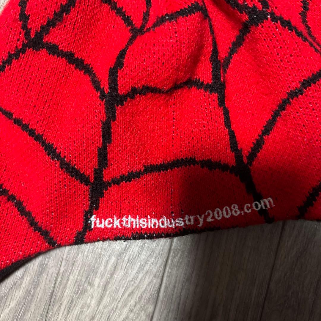 fuckthisindustry ビーニー スパイダーマン - メルカリ