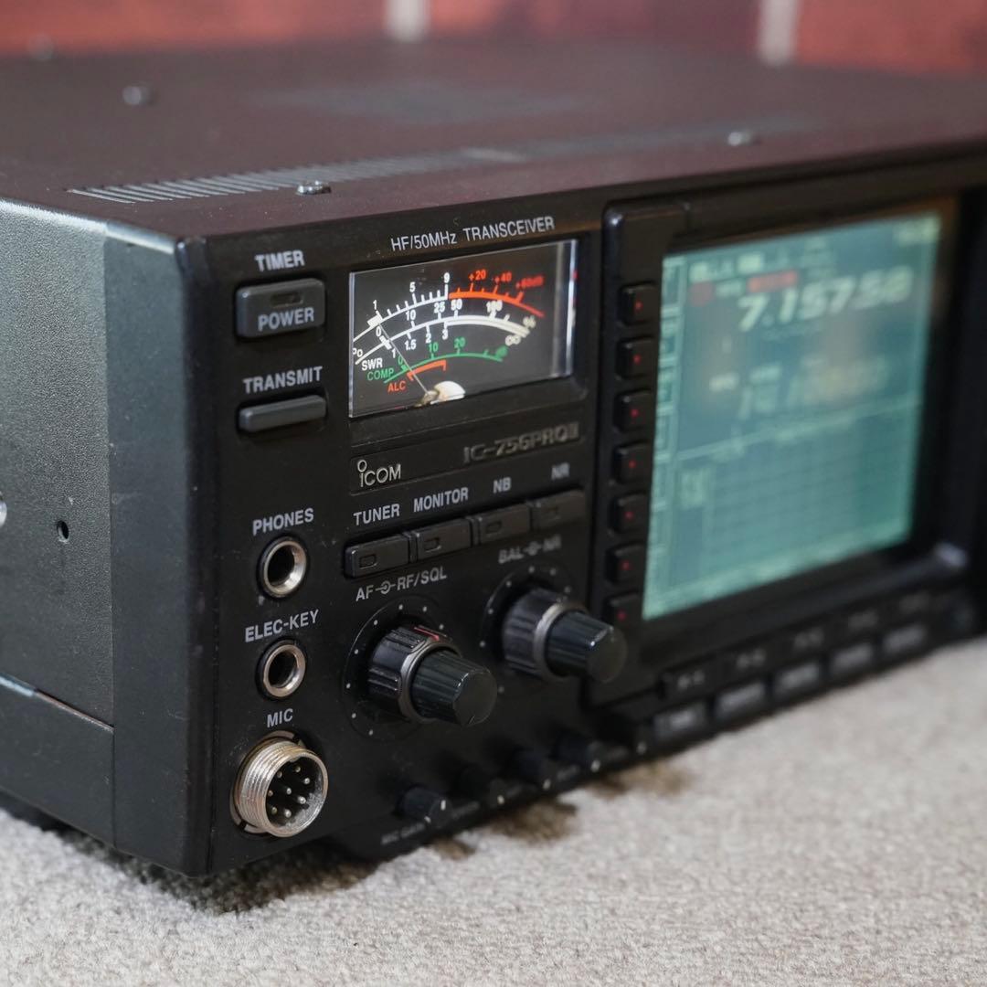 ICOM HF/50MHzオールモードトランシーバー IC-756ProII - メルカリ