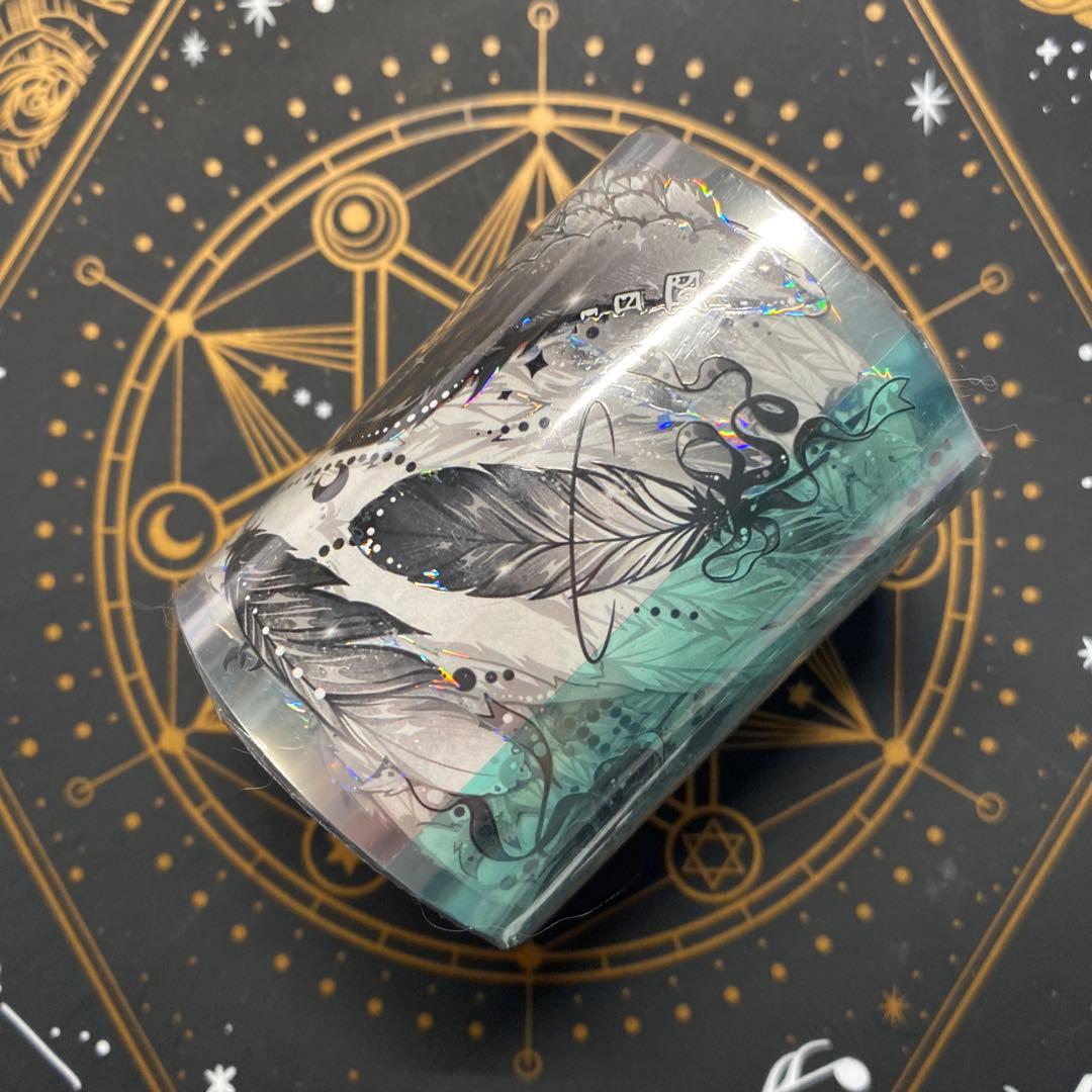 D1】海外 10m巻 貝殻光/ホログラムマスキングテープ 装飾系/人物系