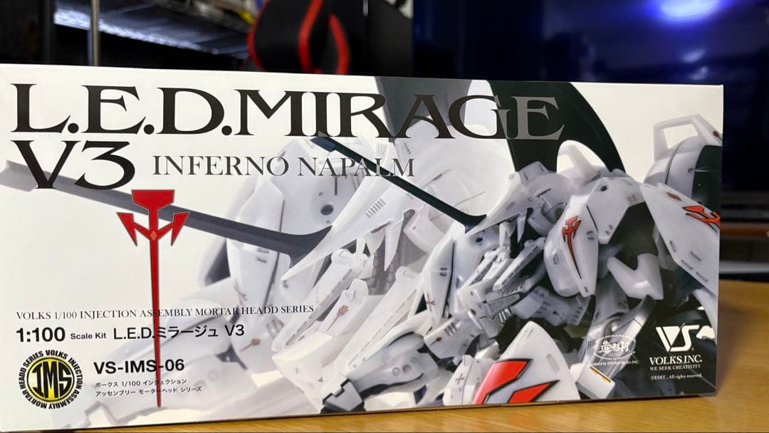 L.E.D. MIRAGE V3 INFERNO NAPALM 限定版