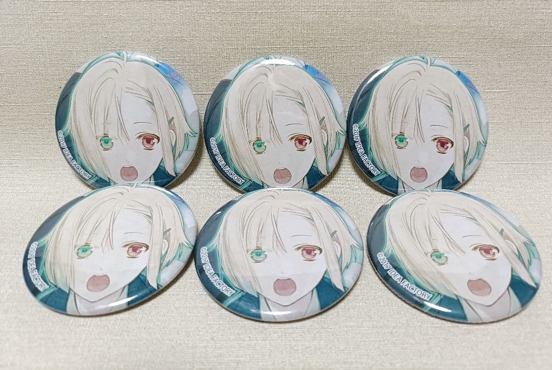 ①ニル・アドミラリの天秤 ニルアド 缶バッジ 星川翡翠 6点セット