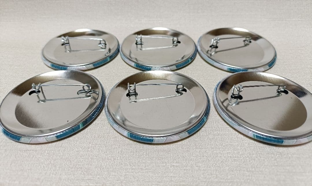 ①ニル・アドミラリの天秤 ニルアド 缶バッジ 星川翡翠 6点セット