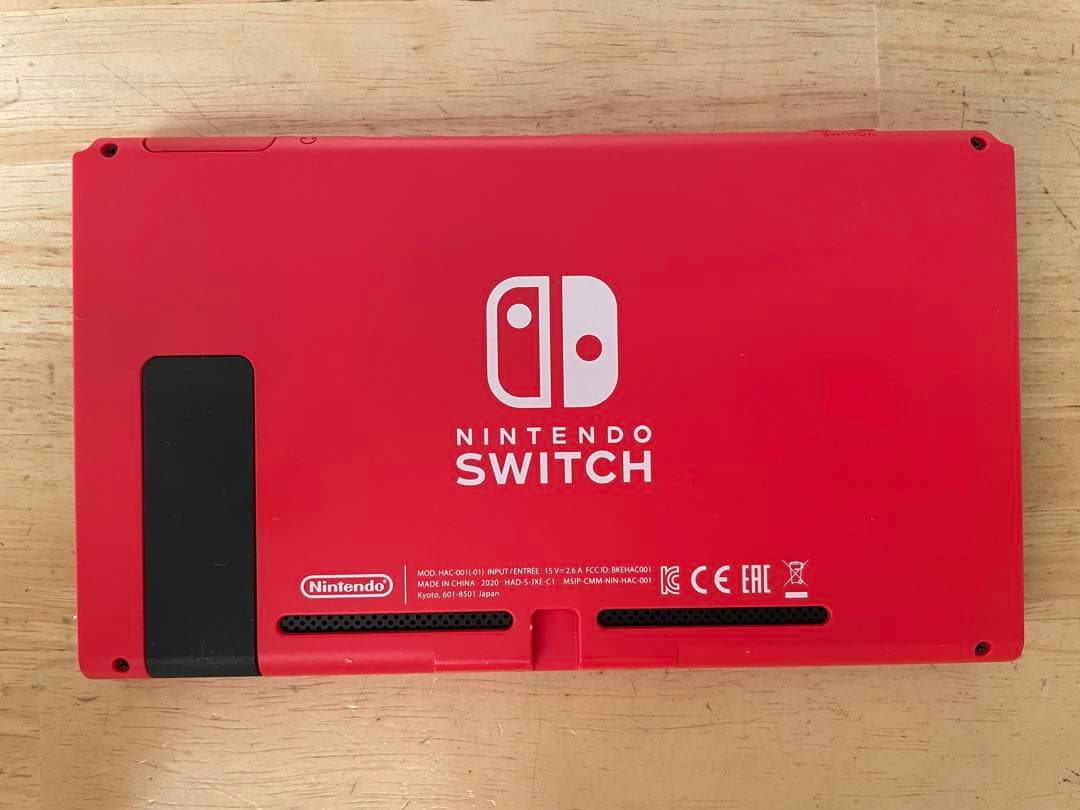 y*9様 美品 Switch 限定マリオレッド×ブルーセット 本体のみ　32gb