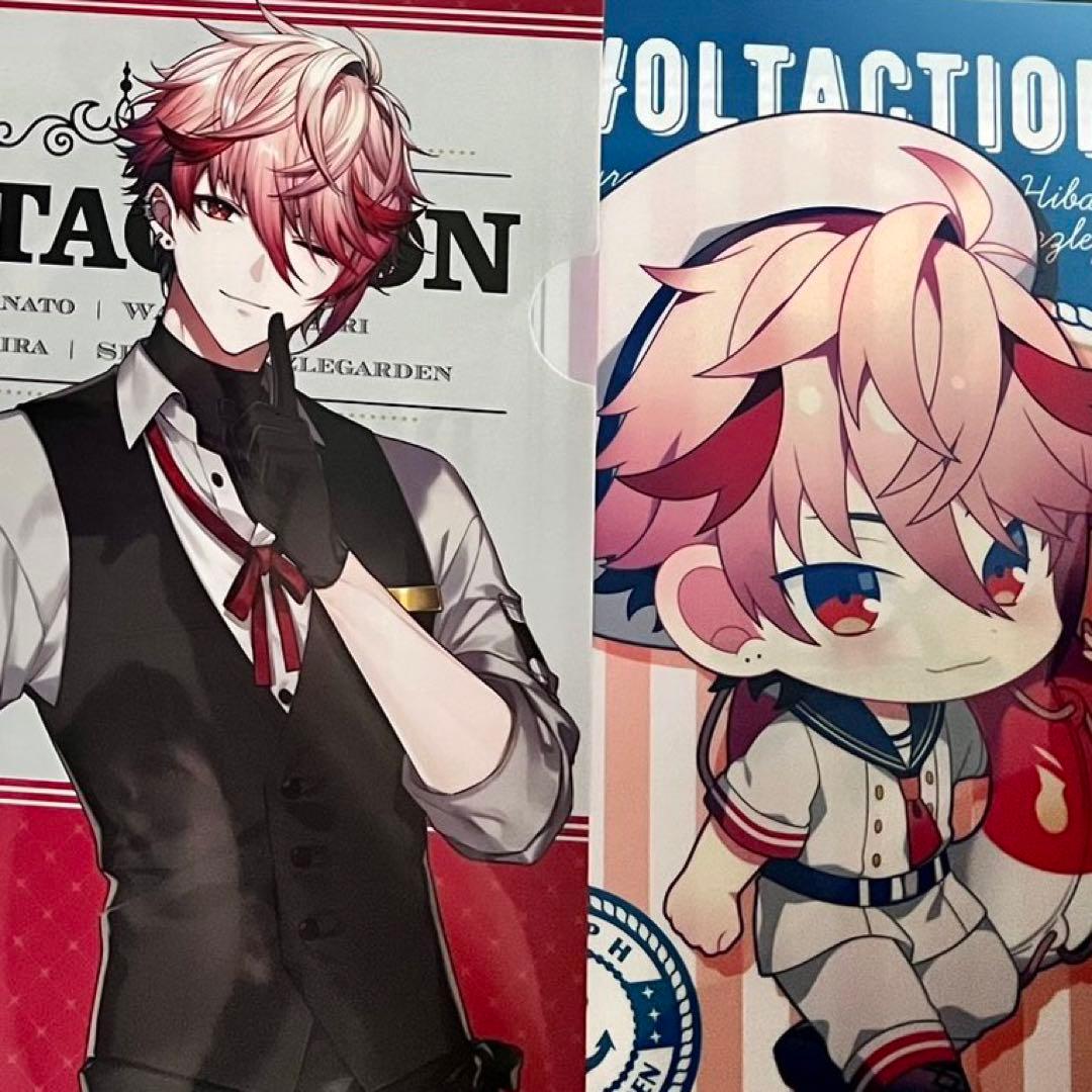 ヴォルタクション】ローソン クリアファイル【セラフ・ダズルガーデン