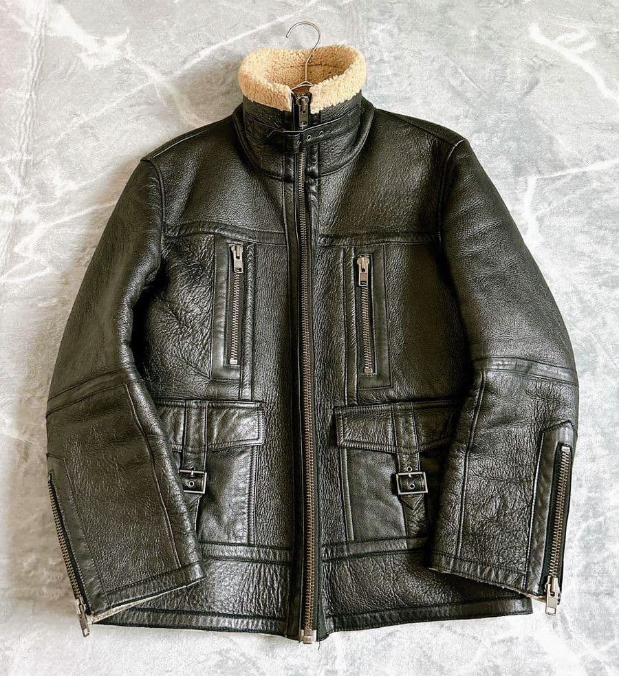 WIND ARMOR⁂ウィンドアーマー⁂B3リアルムートン シングルライダース