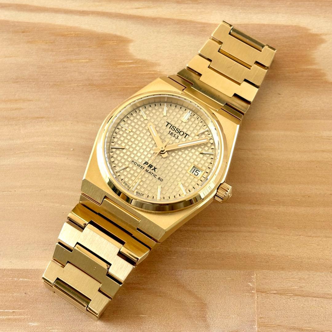 TISSOT PRX　ゴールド　35mm　ティソ