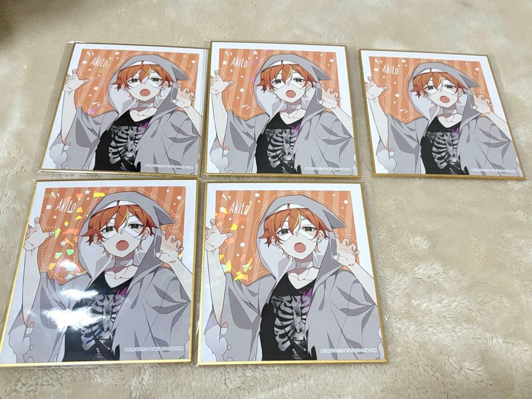 プロセカ 東雲彰人 ミニ色紙 神山高校文化祭 【予約商品】【特典対象