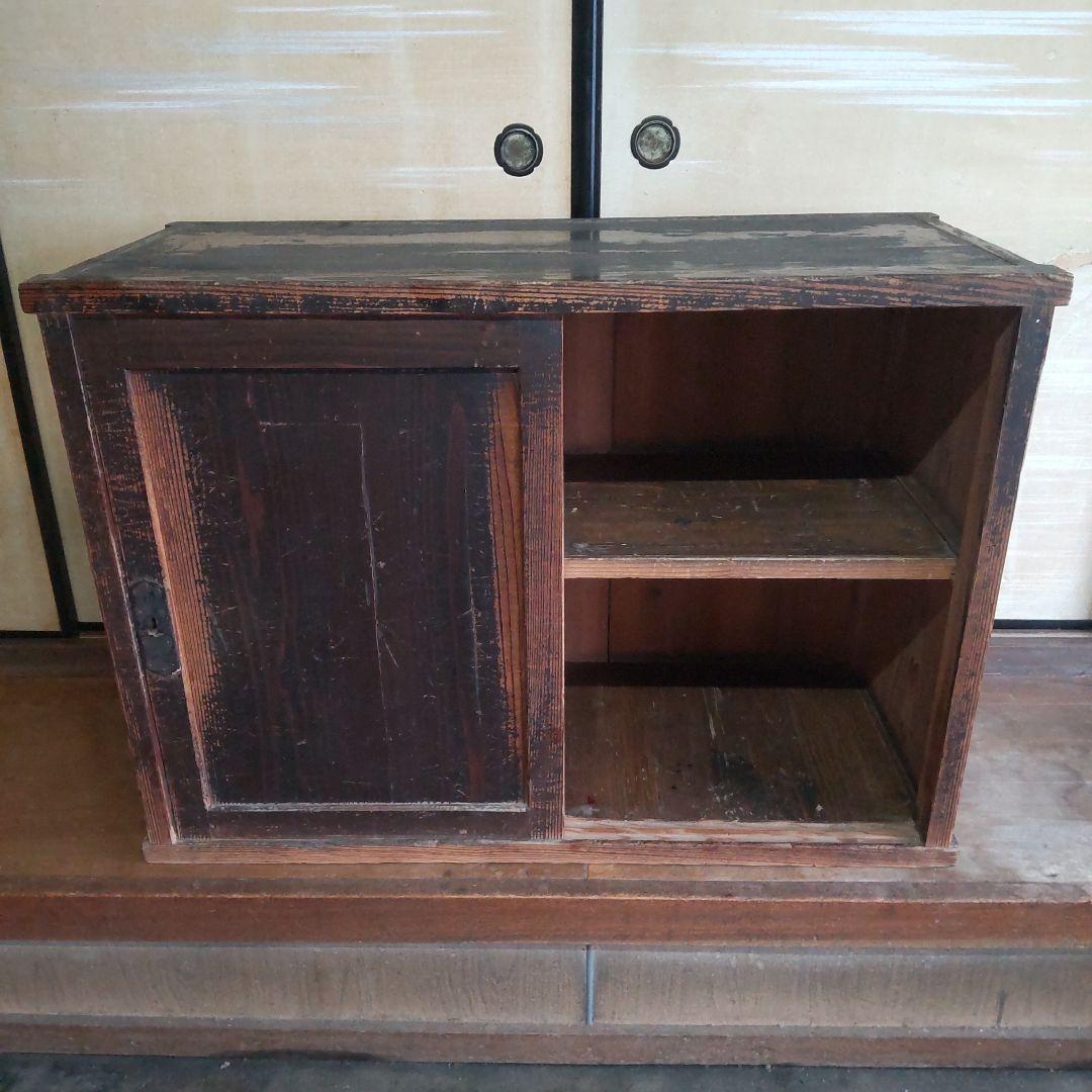 昭和レトロ 戸棚 縦45cm横106cm高さ75cm