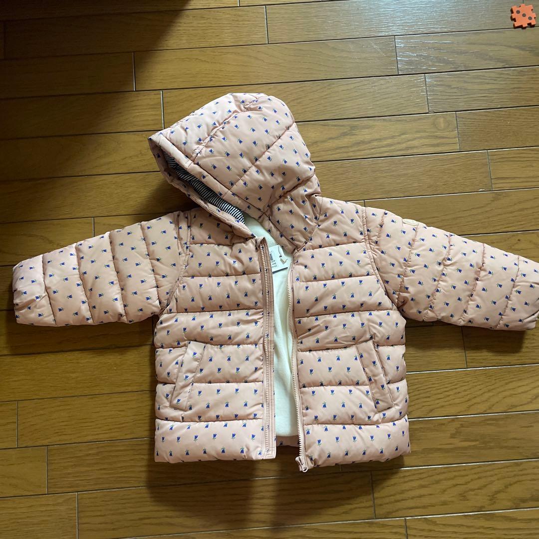 【タグ付き】PETIT BATEAU ピンク花柄アウター