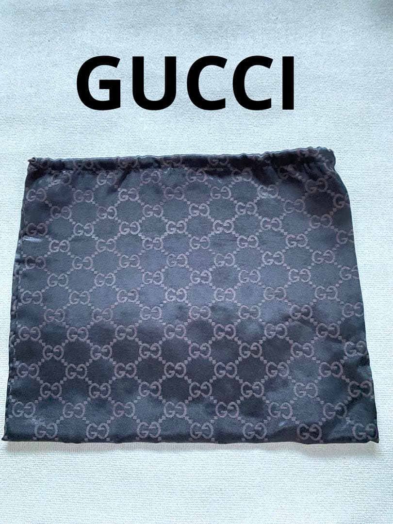 GUCCI 保管袋 正規品購入の布袋 GG ショップ袋 - メルカリ