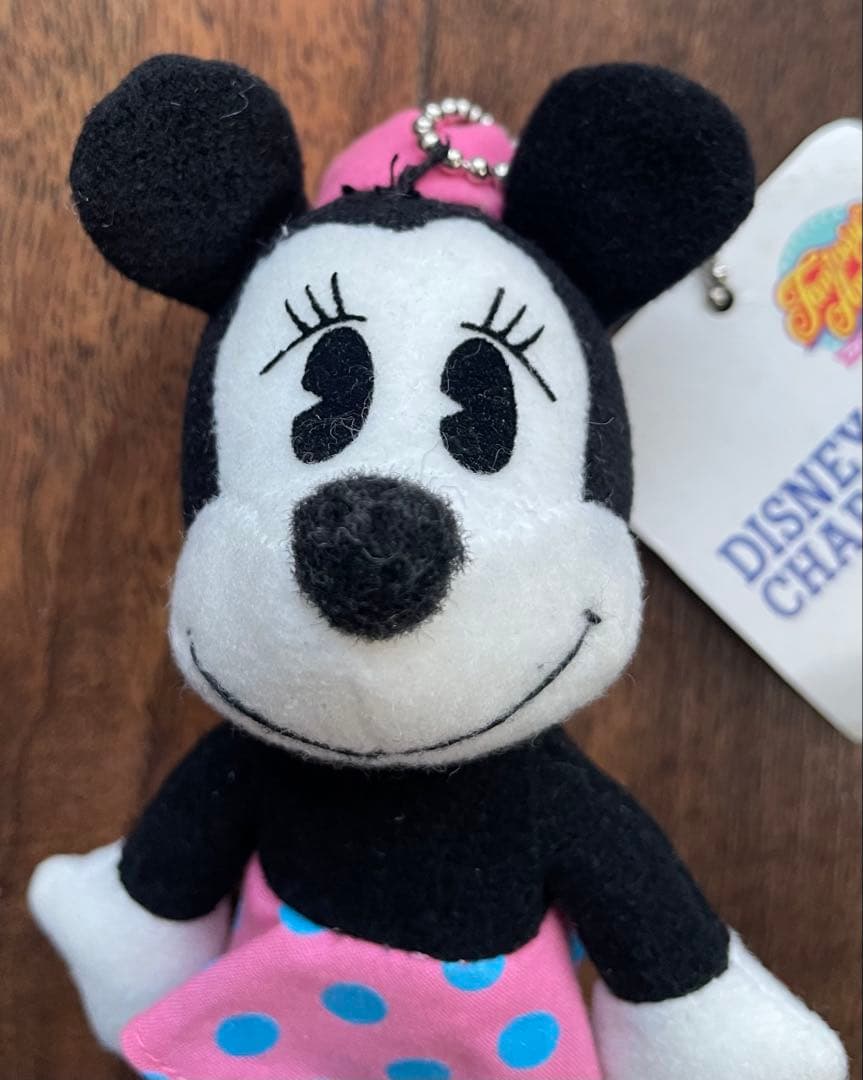 非売品　SEGA ミニーマウス　タグ付き　ぬいぐるみ　キーホルダー