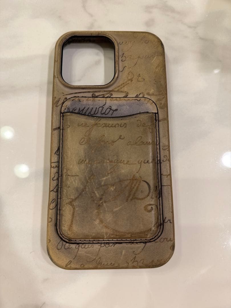 Berluti iPhone 16pro Max ケース&カードホルダー　2点 Berluti iPhone 16pro Max ケース&カードホルダー 2点 Berluti iPhone