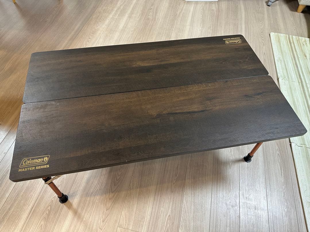 中古美品】コールマン マスターシリーズ バタフライテーブル120