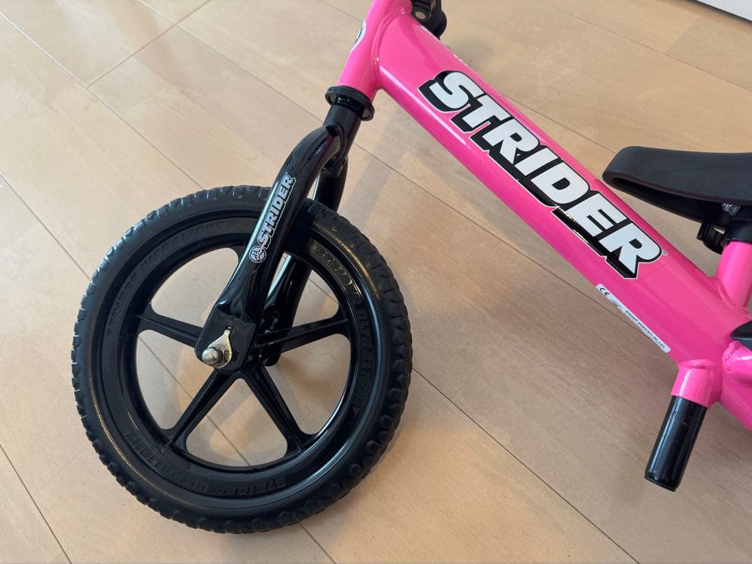 STRIDER スポーツ バランスバイク 12インチ ピンク