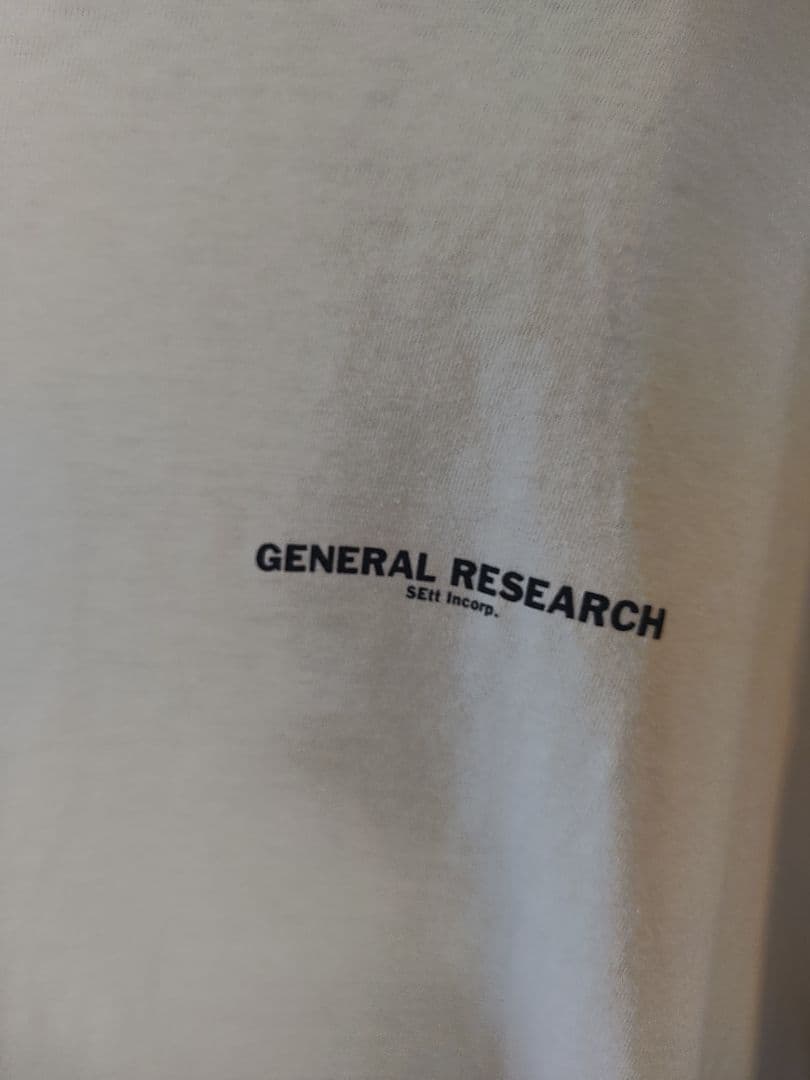 GENERAL RESEARCH 90sTシャツ GENERAL RESEARCH / ジェネラル リサーチ