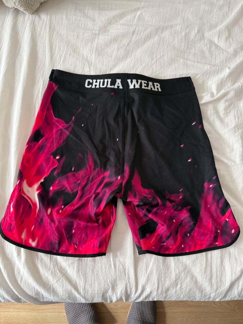 CHULA WEAR 炎デザイン ショートパンツ 28