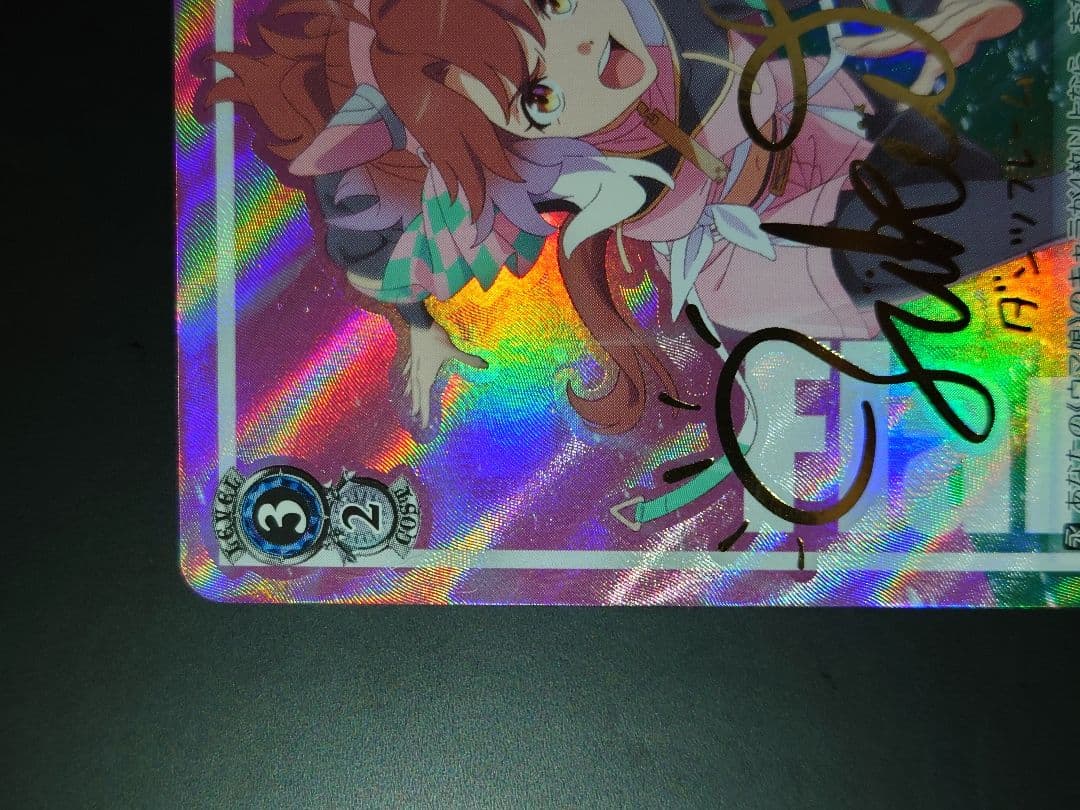 舞台の真ん中に　ダンツフレーム　spサイン　ヴァイス　ウマ娘