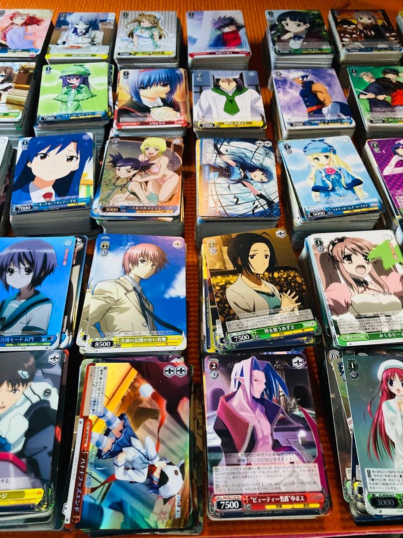 ヴァイスシュヴァルツ 大量まとめ売り　引退品　約6400枚以上