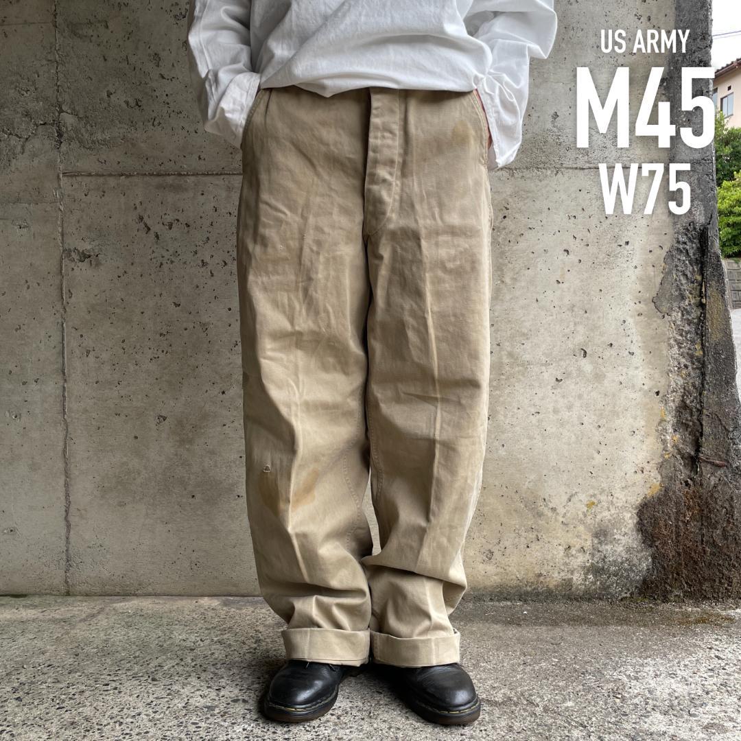 AR11 本物 アメリカ軍 US ARMY M45 45カーキ チノパン チノ - メルカリ