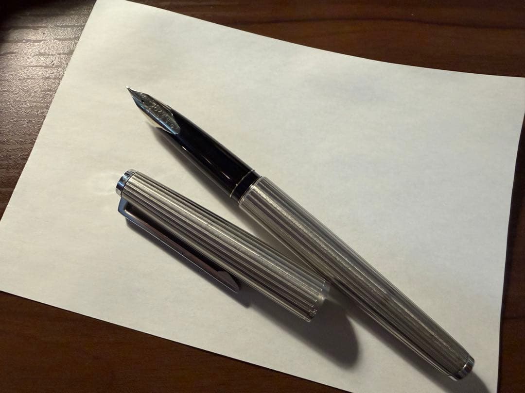 白蝕刻 PILOT カスタムストライプ 18kWG F パイロット - メルカリ