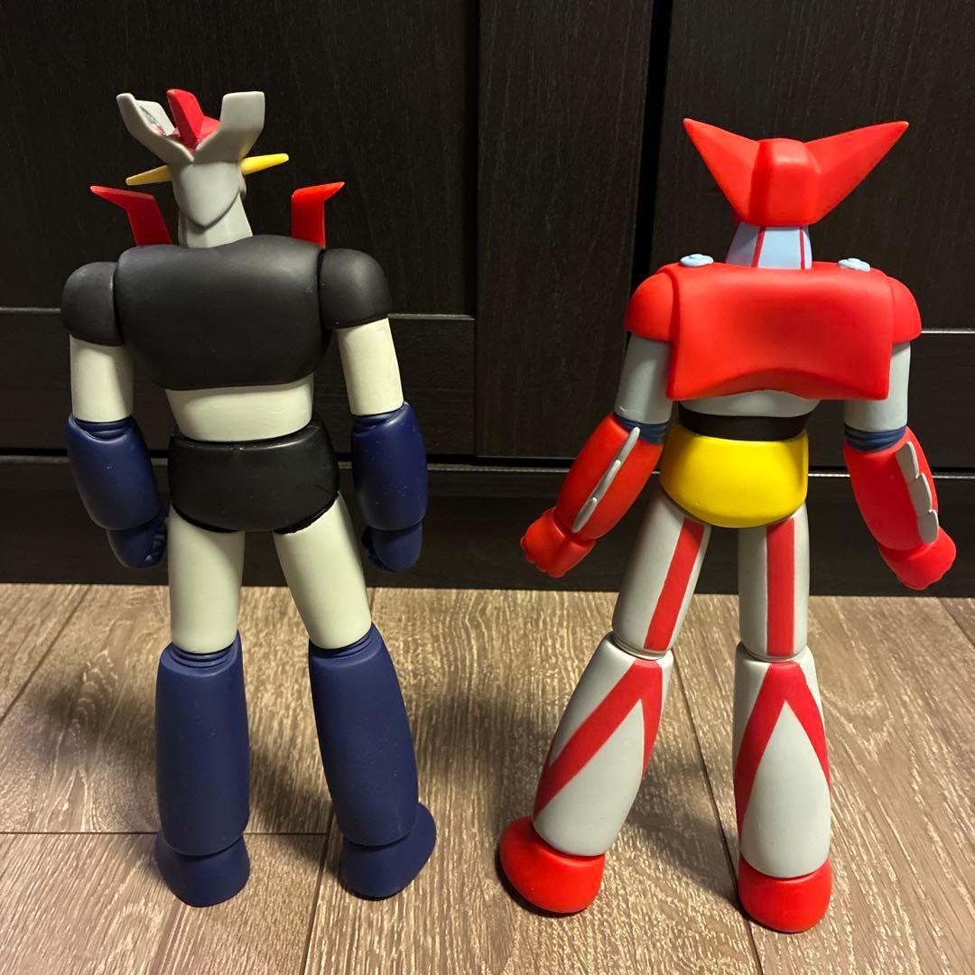 マジンガーZ ゲッターロボ ビッグサイズソフビフィギュア 極美品