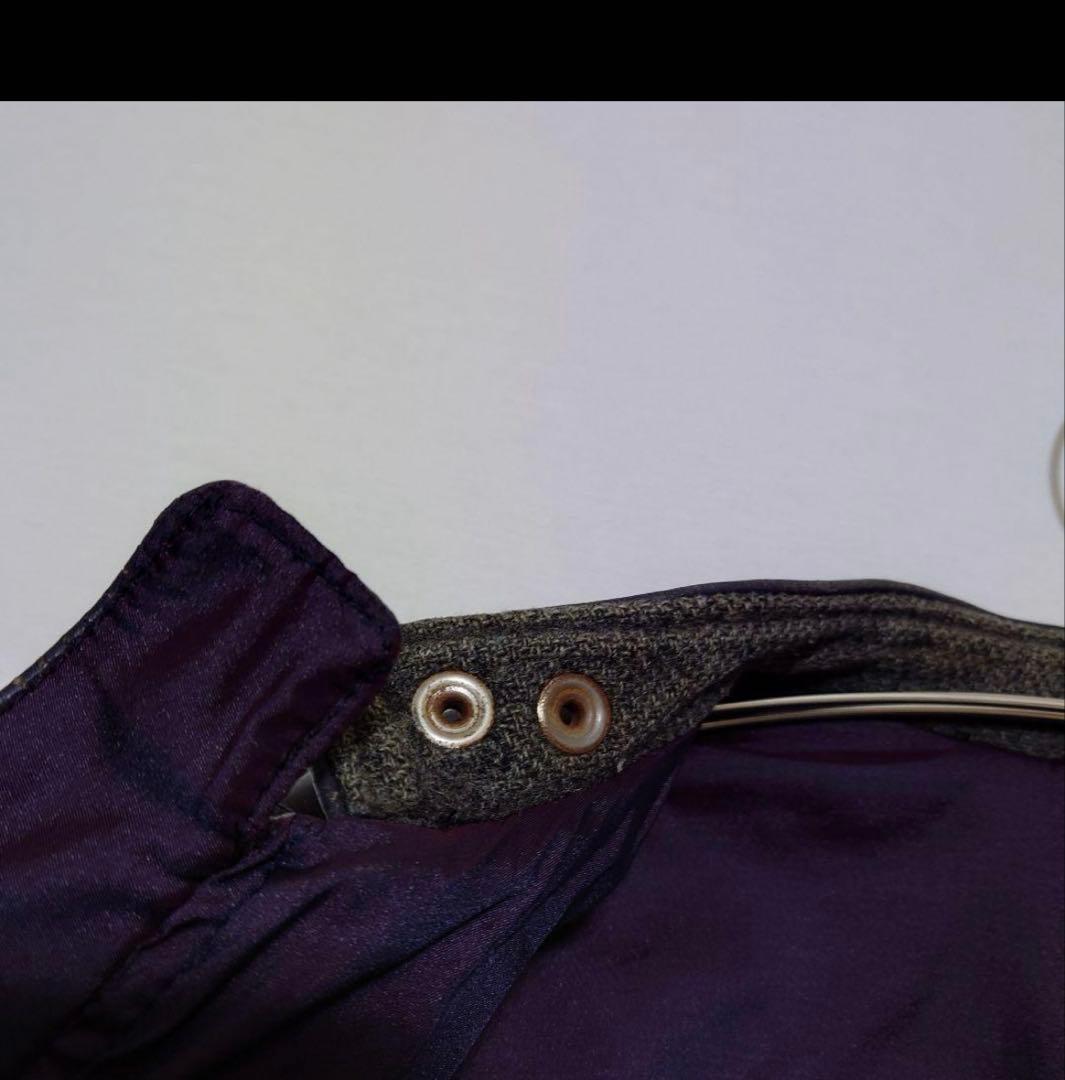 60sライトニングジッパー フェード ライダース j100 型 茶芯