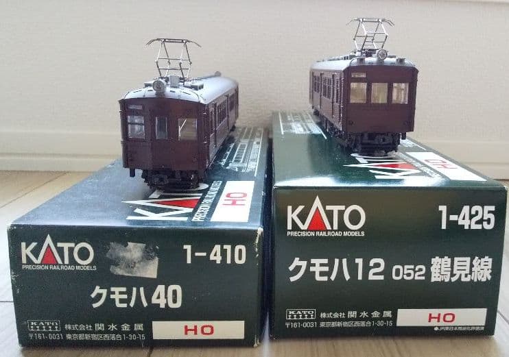 KATO HOゲージ クモハ12 & クモハ40セット