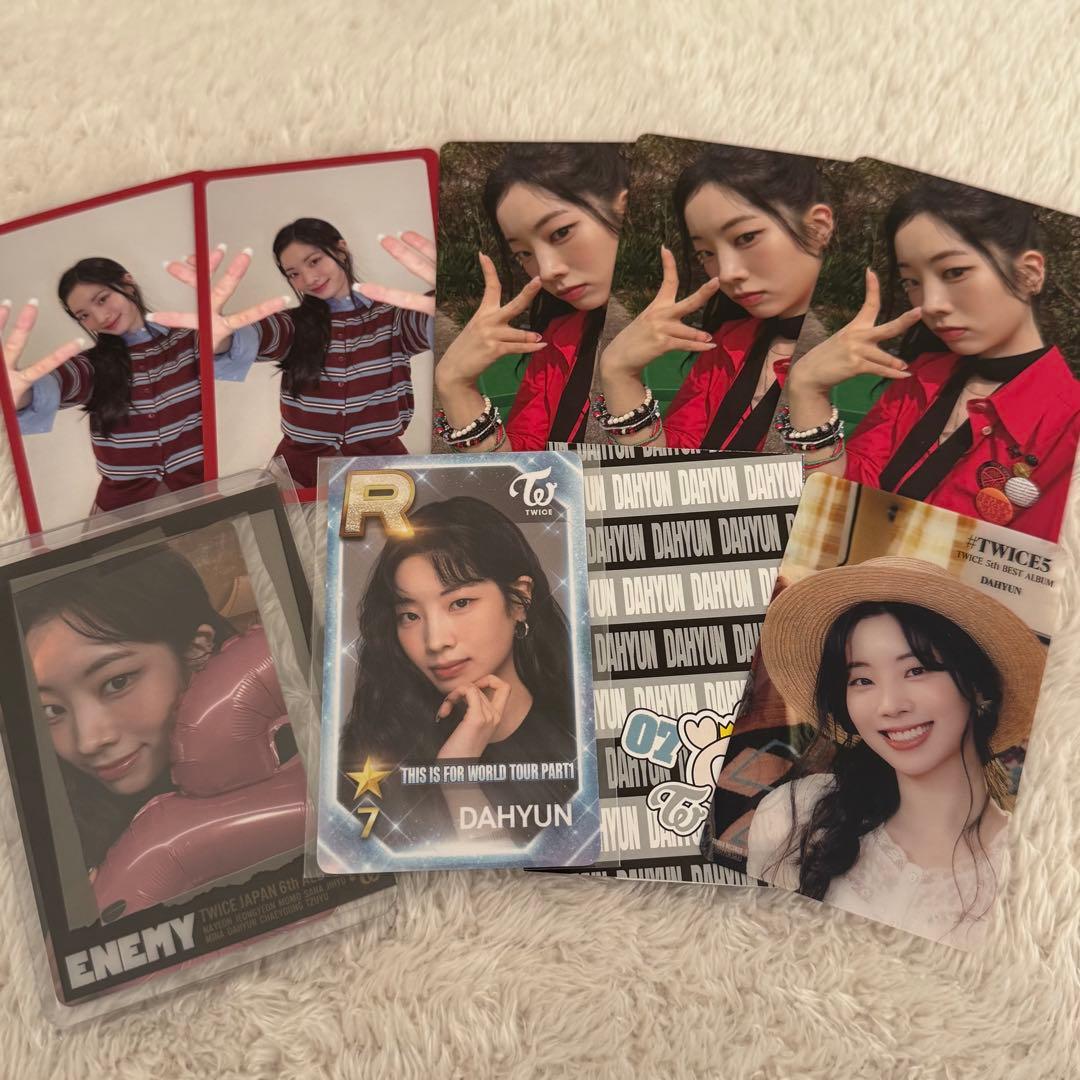TWICE ダヒョン ssjyp トレカ ENEMY 特典トレカ - メルカリ