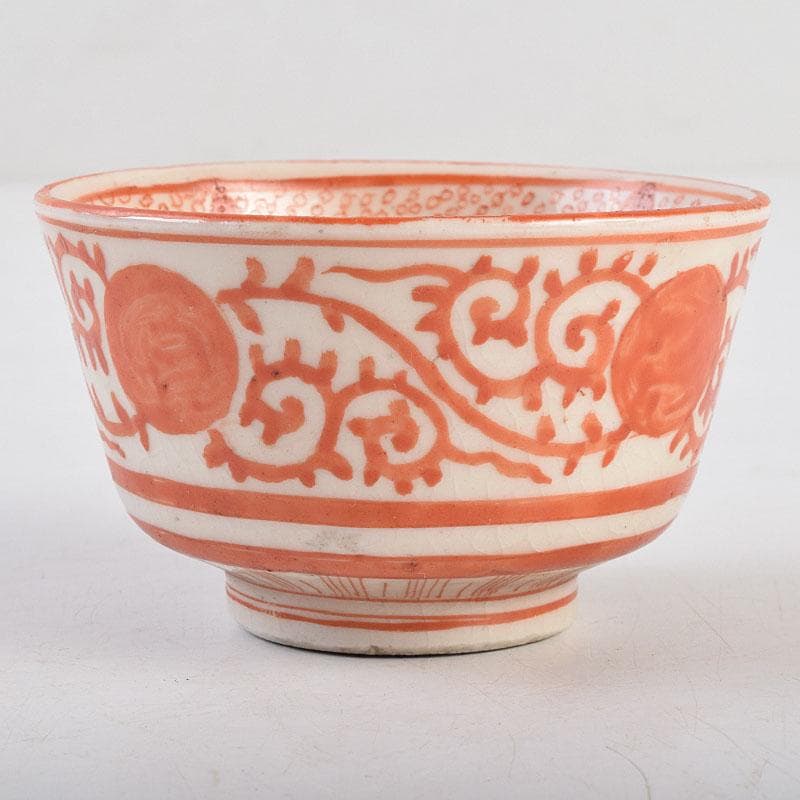 九谷焼 明治九谷八郎手 赤絵 亀文 盃 V R9150 - メルカリ