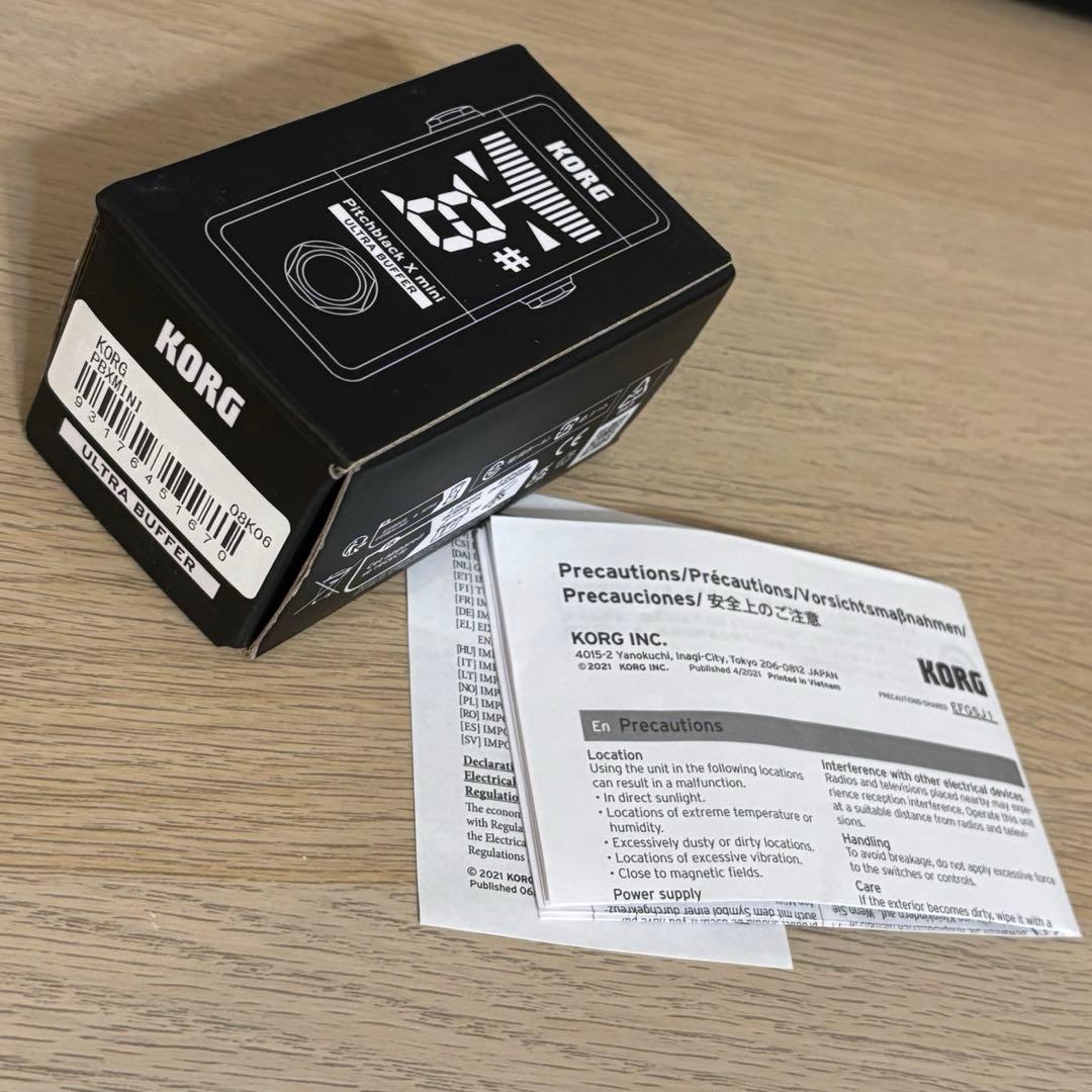 KORG ( コルグ ) Pitchblack X mini