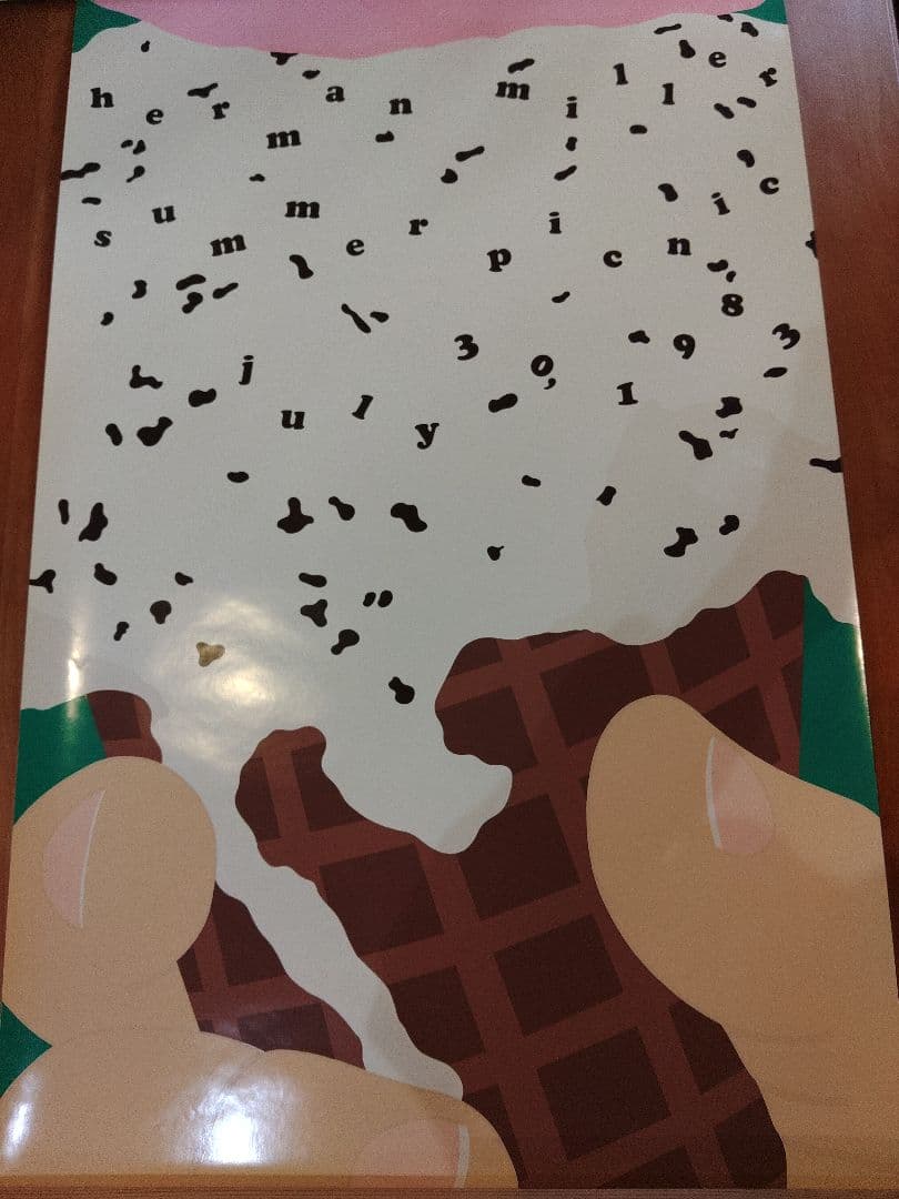 ハーマンミラー　サマーピクニック ポスター　Herman Miller　1983