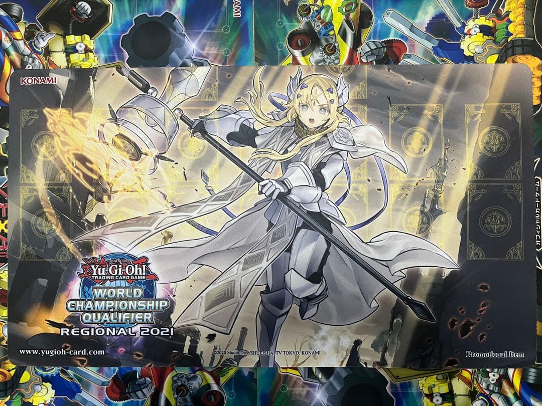 未使用　教導の聖女 エクレシア プレイマット　WCQ 公式