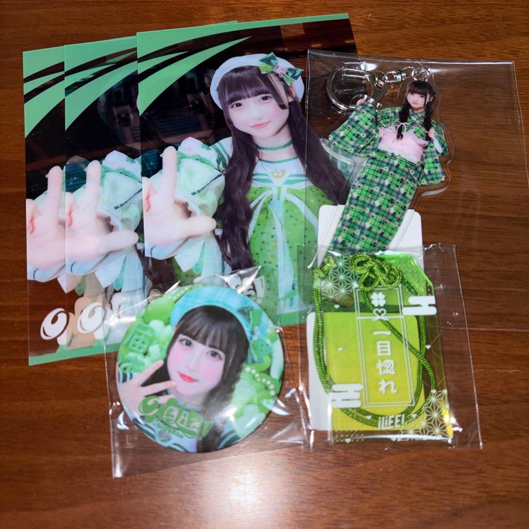 iLiFE! 若葉のあ 武道館 オンラインくじ アクキー アクリルお守り