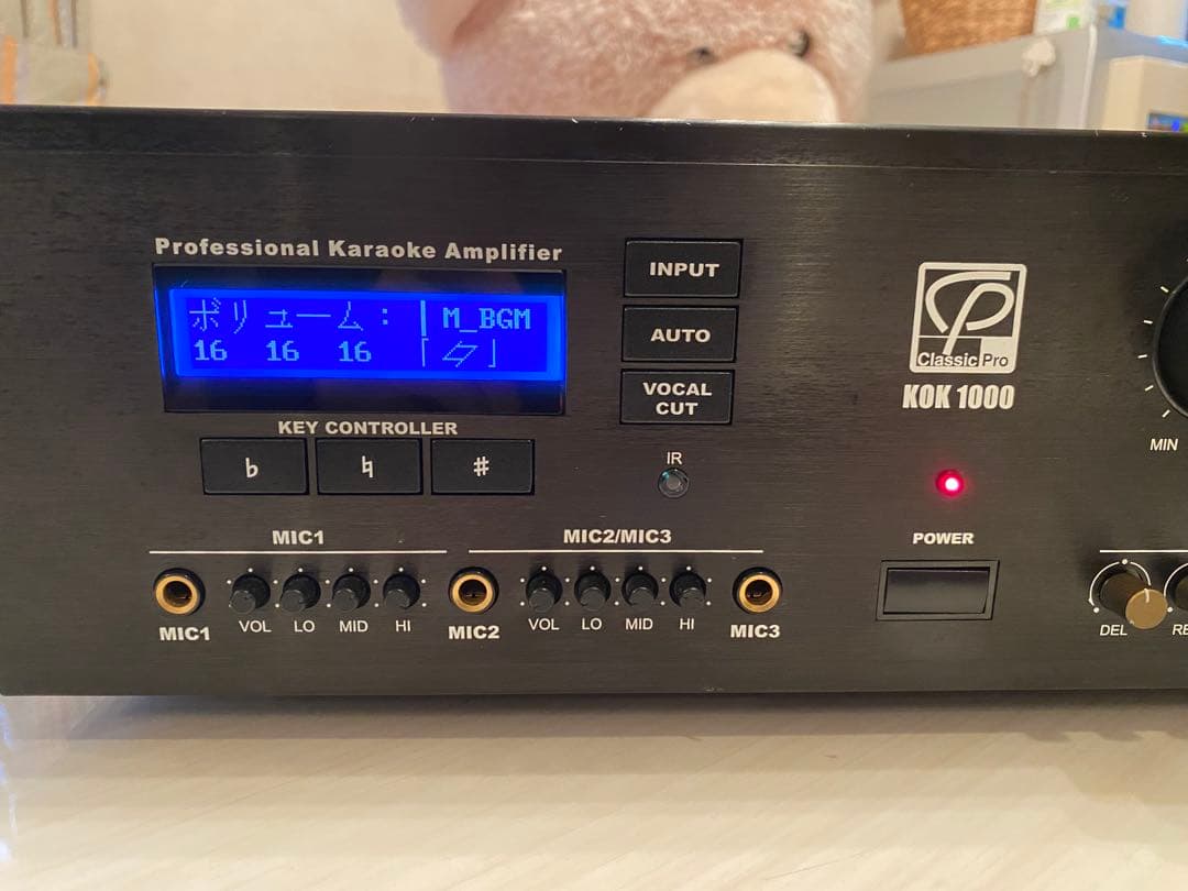 T*H様 クラシックプロKOK 1000 プロフェッショナルカラオケアンプ 多機