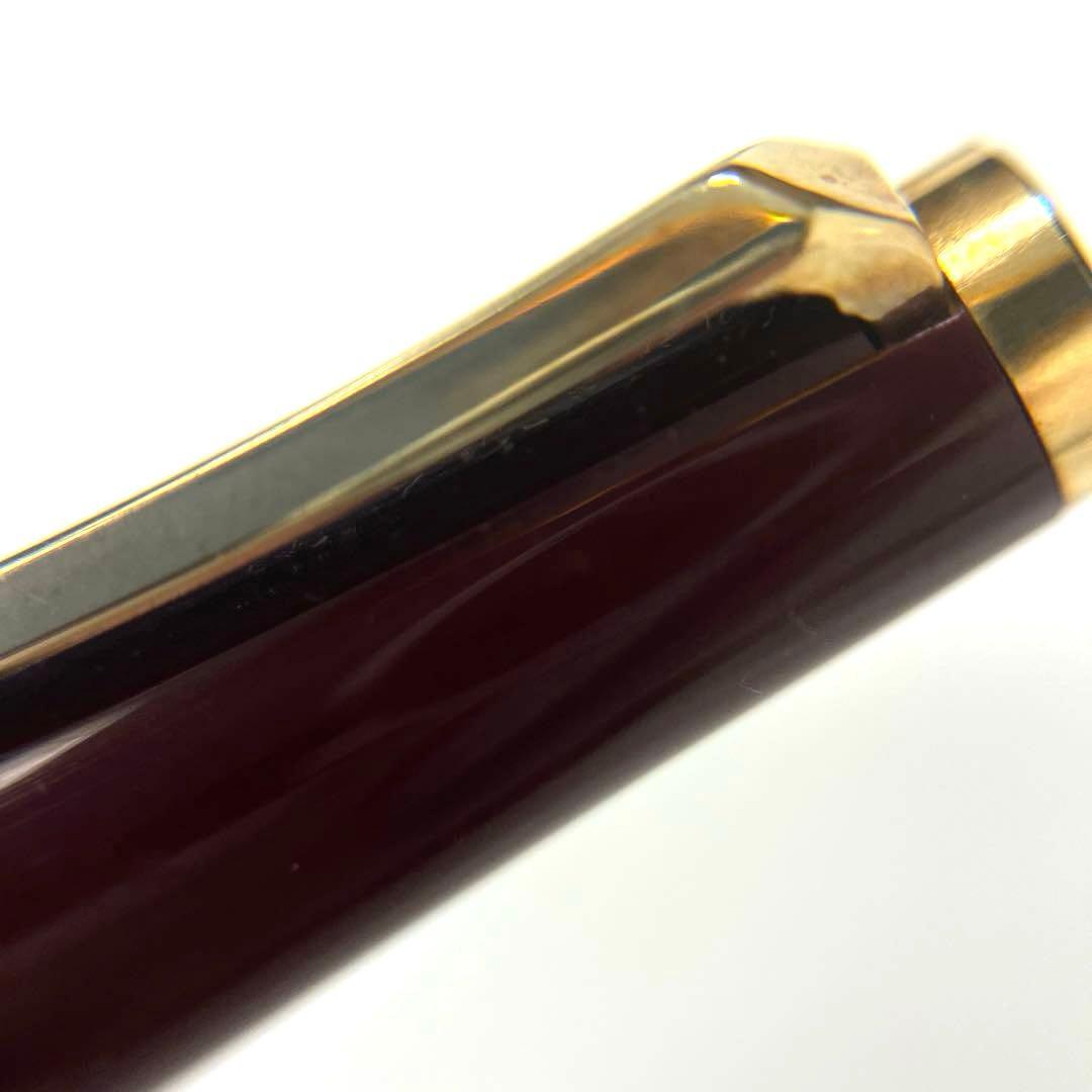 ペン先750】MONTBLANC 万年筆 モンブラン ボルドー×ゴールド