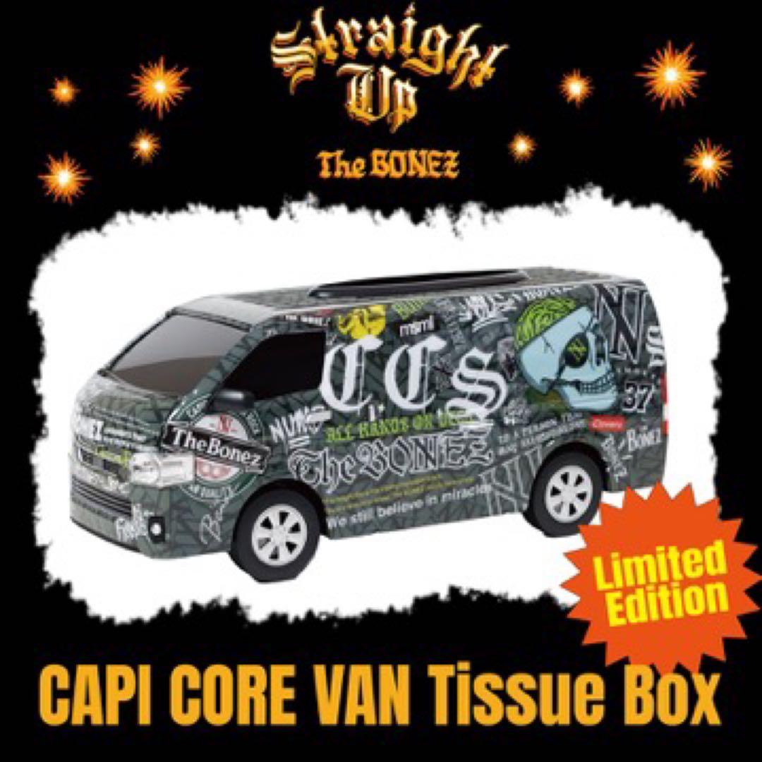 the bonez CAPI CORE VAN Tissue Box 数量限定品