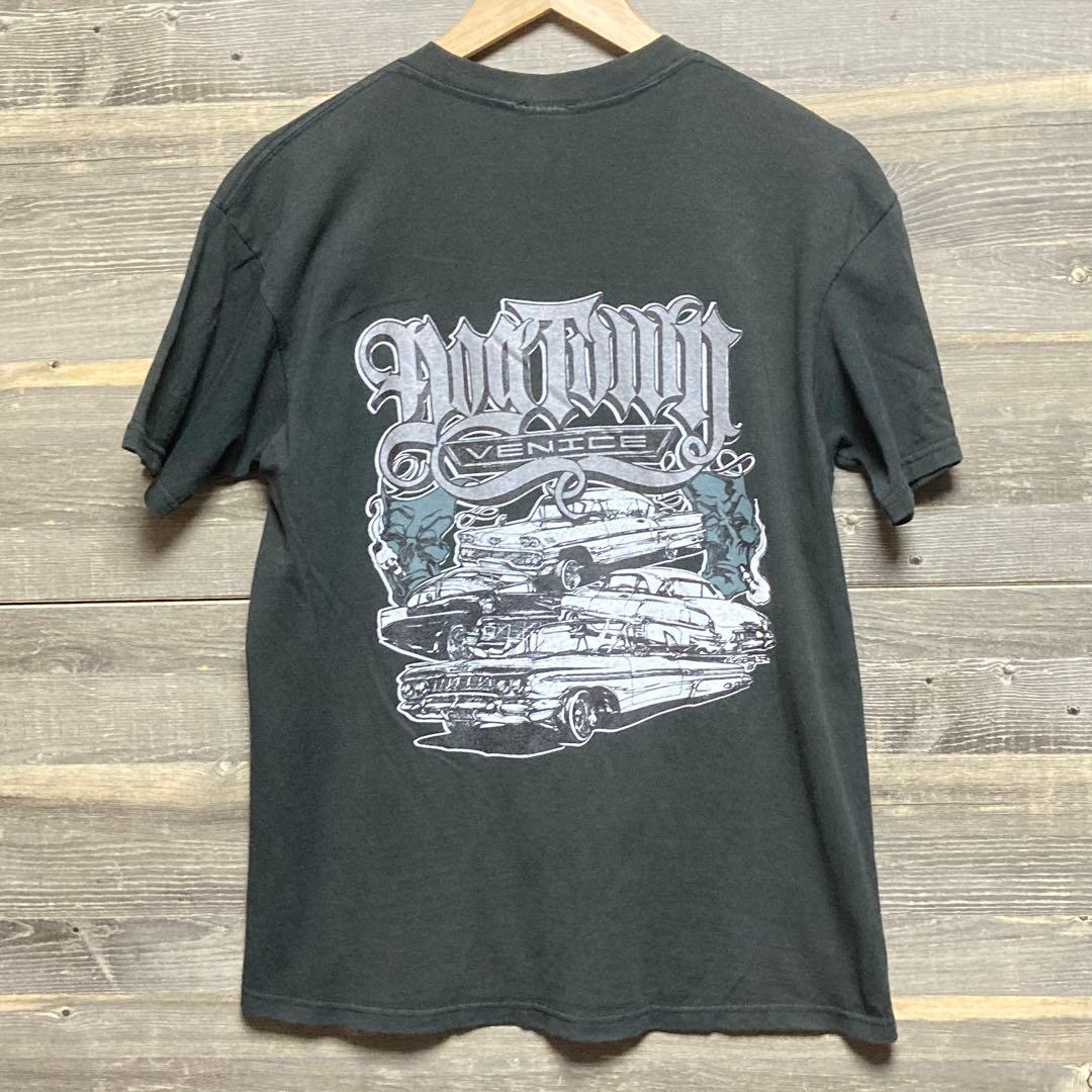 90s USA製 Dog Town ビンテージ Tシャツ ドッグタウン 墨黒 L