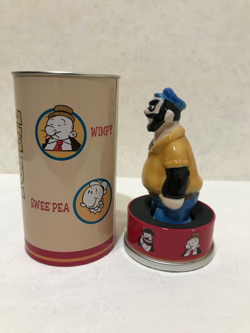 レトロ中古、ジャンク】FOSSIL ポパイ 限定15,000個 人形&ケース