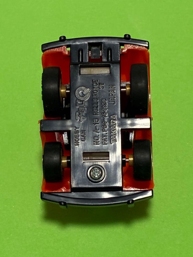 チョロQ、ロールスロイス・オレンジ色